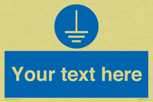 Custom Connect to Earth Sign